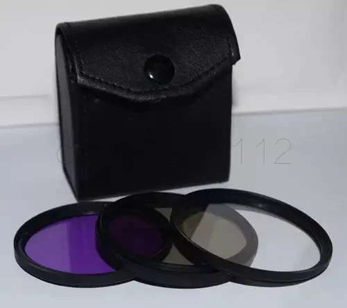 4 37 มิลลิเมตร UV cpl FLD เลนส์กรองชุดสำหรับ canon สำหรับ nikon สำหรับ sony สำหรับ pentax สำหรับ olympus DSLR กล้อง