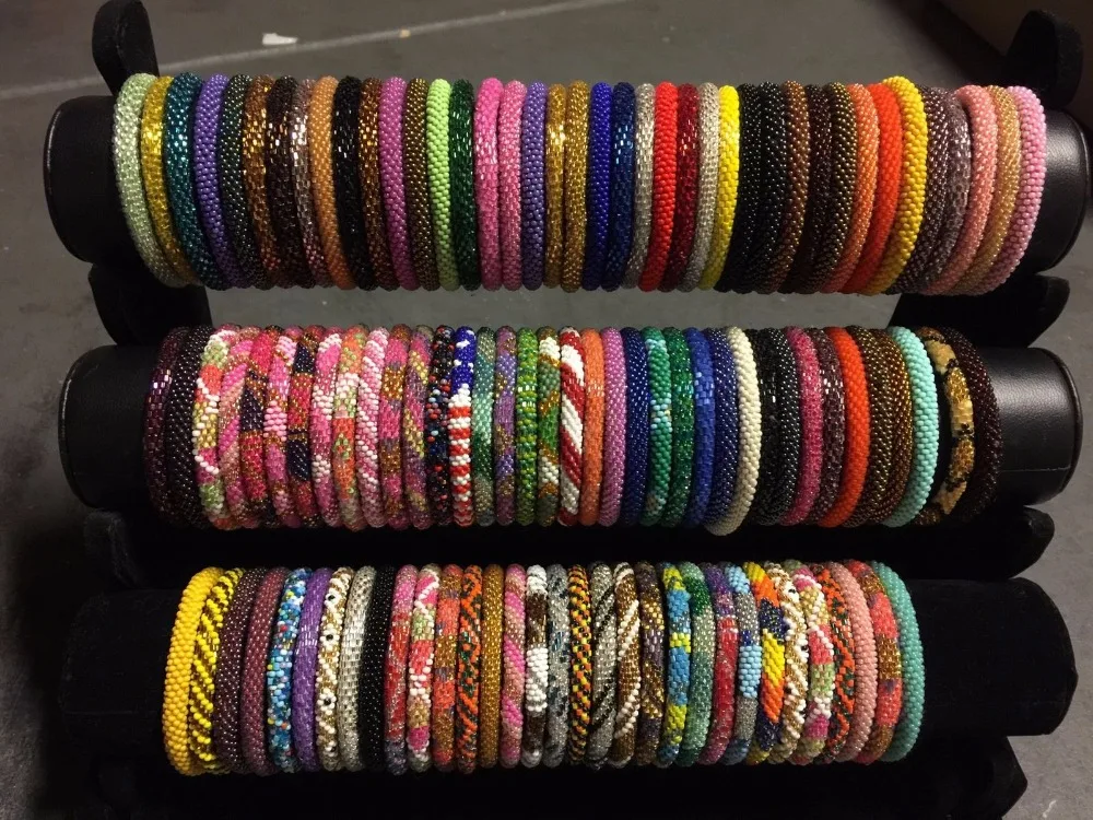 Random 15pcs Nepal bracelets Czech bead bracelet Fashion Handmade bracelet best unique gifts