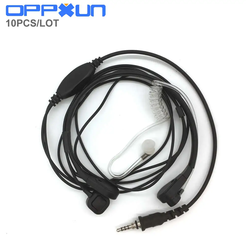 Wholesale OPPXUN Headset With Big PTT Button For Yaesu Radio VX7R VX6R VX120 VX127 VX170 VX177 VX6E VX7E Walkie Talkie Earpiece