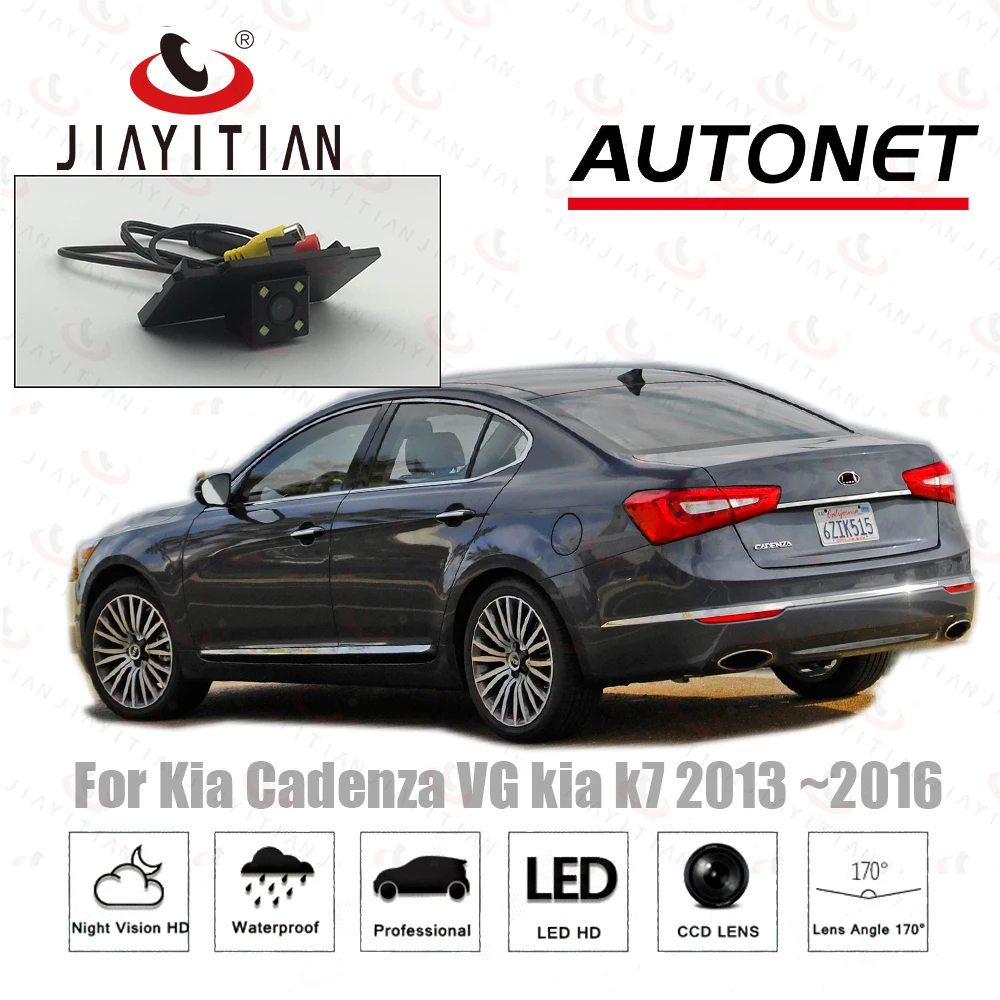 JiaYiTian Rear view Camera for Kia Cadenza 2 For Kia K7 2012 2013 2014 2015 2016 Reserved hole Backup Camera Reverse Camera CCD