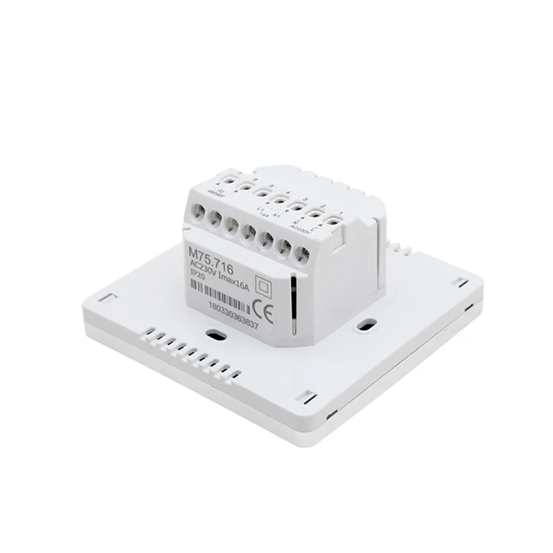 Free Shipping Golden Color 16A Digital Thermostat Programmable LCD Temperature Controller For Undefloor Heating