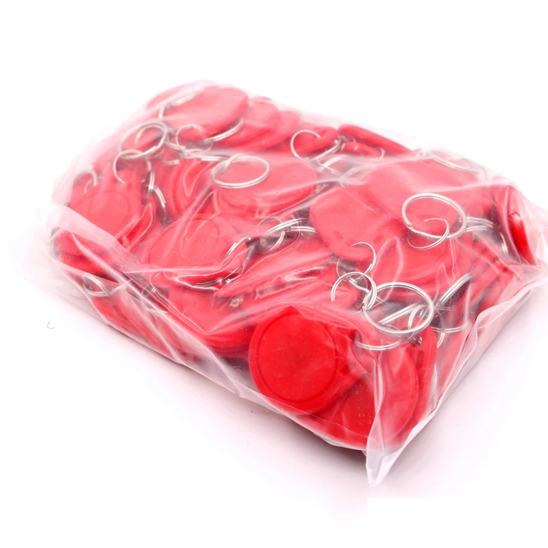100 PCS 13.56 MHz 1 k IC UID Telecomando Variabile Token Scrivibile R/W Chiave IC Tag ISO14443A