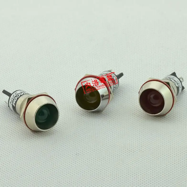 

[ SA ]Original ! South Korea Kaikun KACON 16mm copper shell indicator KL1624 KL1622 DC24V AC220V--10PCS/LOT