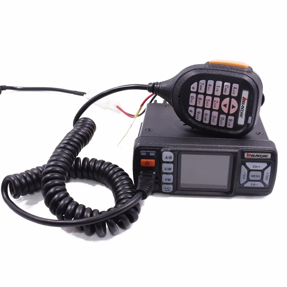 New! BJ-318 Car Radio Dual Band VHF UHF Mobile Radio Walkie Talkie Long RangeTwo Way Radio Upgrade of BJ-218 Z218