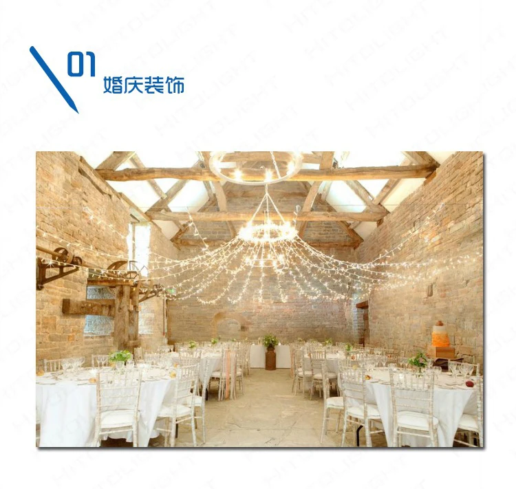 1sets 5M 10M Copper Wire LED String lights Holiday lighting Fairy Garland + LED power supply