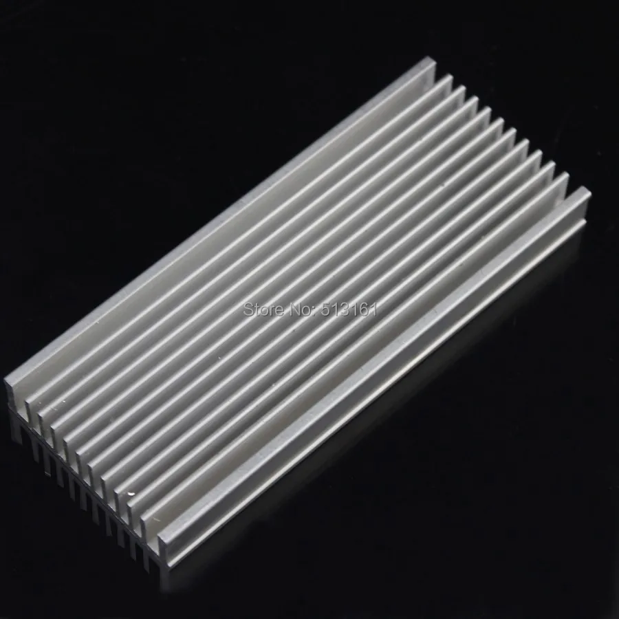 2 teile/los Gdstime 120x50x12mm Aluminium Kühlkörper Kühlkörper Kühler für Kühler