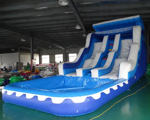Inflatable Water Slide with Pool for Kids, Customized Inflatable Slide