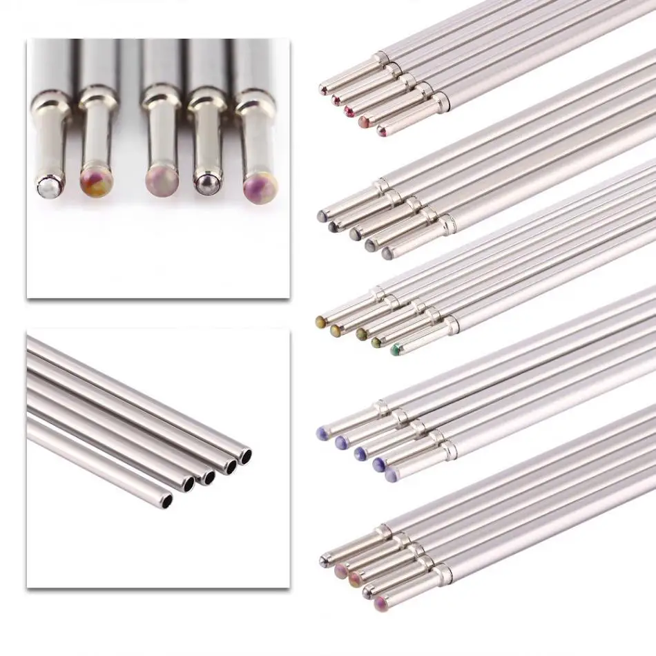 Caneta de Transferência de Tatuagem Não Tóxica, Recarga Roxa, Duplo Slider, Marcador para Desenho, Flash On Skin, Acessórios de Tatuagem, 5 PCs, 20