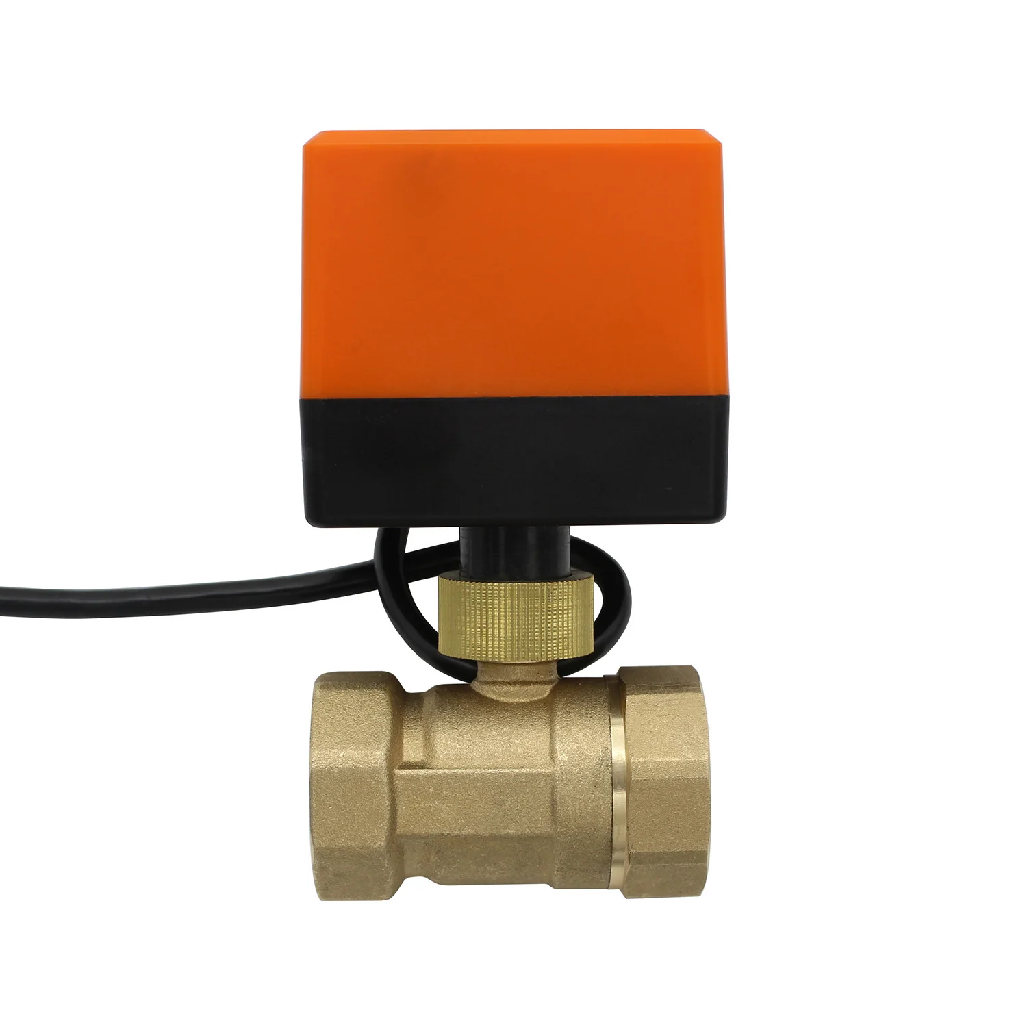 

AC220V AC24V DC24V DC12V NPT thread brass ball valve Motorized Ball Valve Electric Ball Valve two-way valves DN25