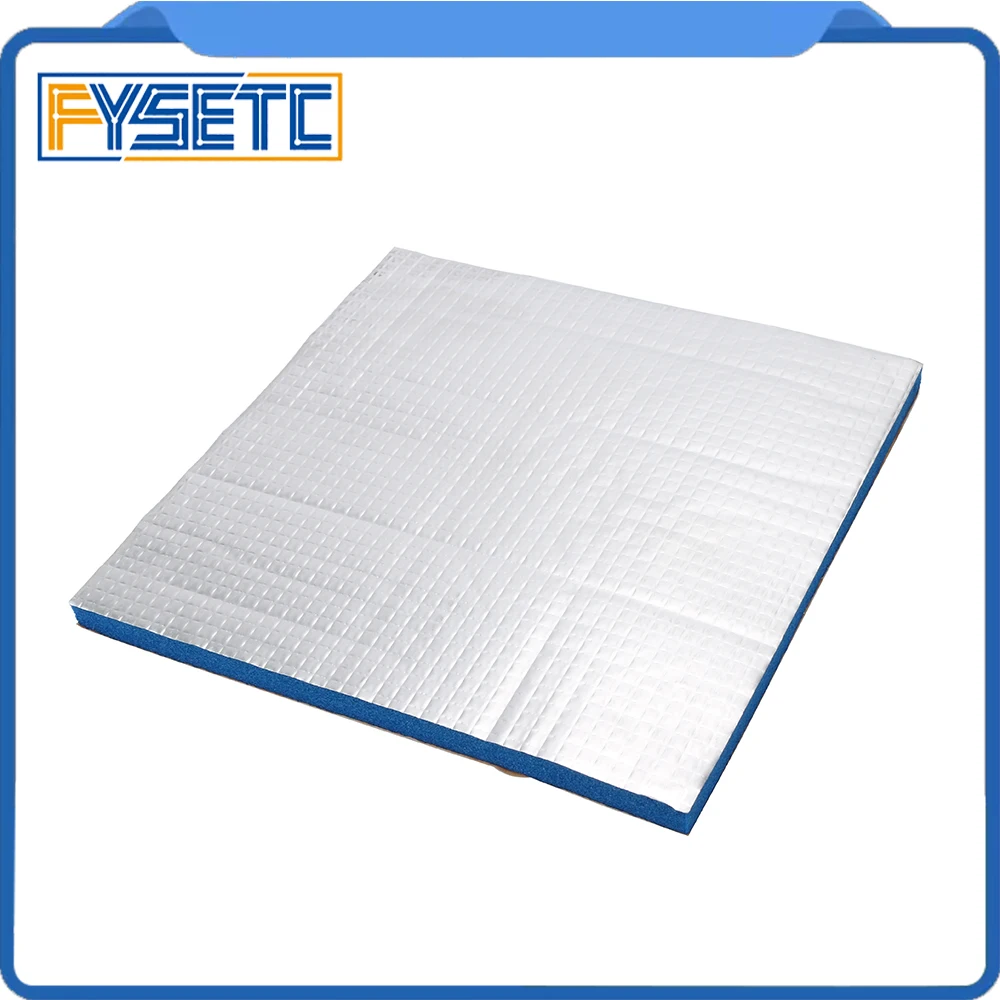 1PC Heat Insulation Cotton Blue 200/220 10mm Thick3D Printer Heating Bed Sticker For Waohao I3 Anet A8 A2 Tronxy X2