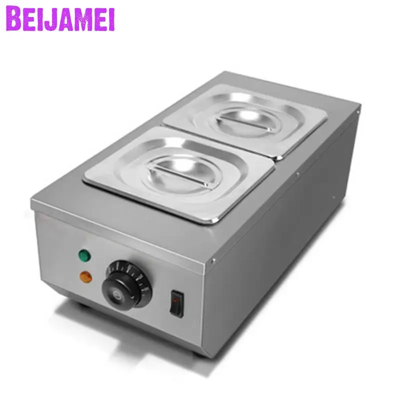 BEIJAMEI Commercial Chocolate Melting Pots Chocolate Dipping Melting Machine Electric Warmer Melter