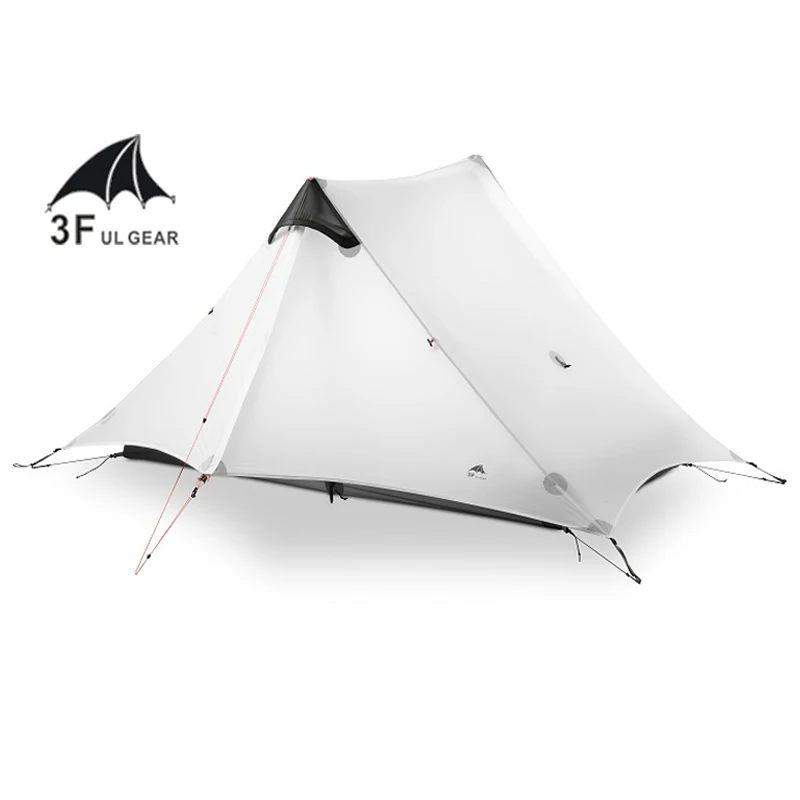LanShan 2 3F UL biegów 2 osoby 1 osoba na zewnątrz Ultralight kemping namiot 3 sezon 4 sezon profesjonalny 15D Silnylon sztoku n