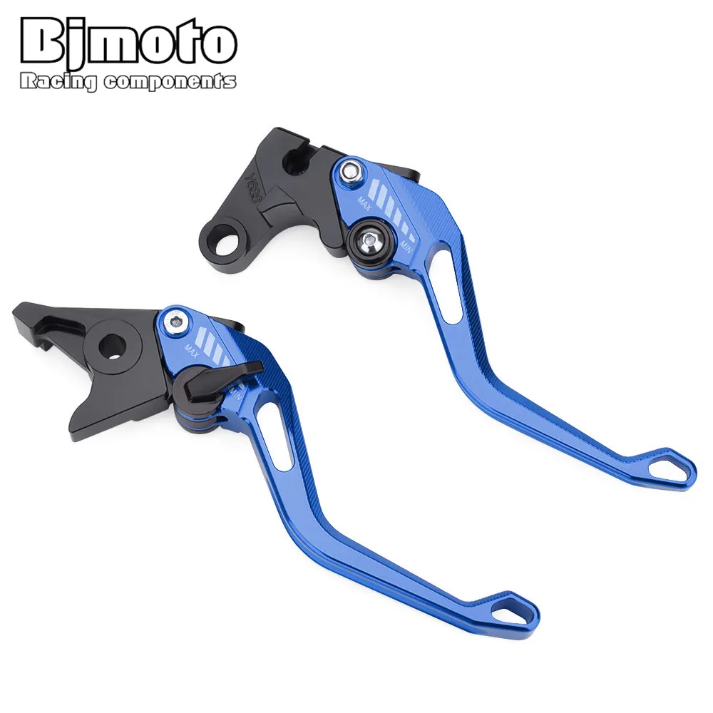 BJMoto CNC Long Clutch Brake Lever For Yamaha MT07 FZ07 MT09/SR/FZ09 FZ6 FAZER FZ6R FZ8 FZ1 FAZER XJ6 DIVERSION XSR700 900 ABS