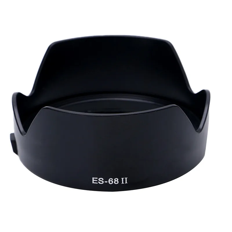 OOTDTY Camera Lens Hoods ES-68 II Bayonet Mount Lens Hood For Canon EF 50mm f/1.8 STM Lens Petal Dropshipping