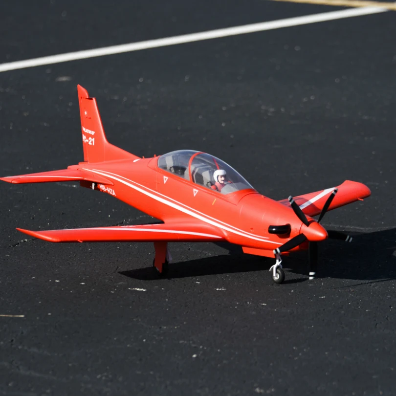 FMSRC RC Airplane Plane 1.1M 1100mm PC-21 PC21 Pilatus Trainer PNP with Retracts 6CH 4S Scale Model Aircraft Avion