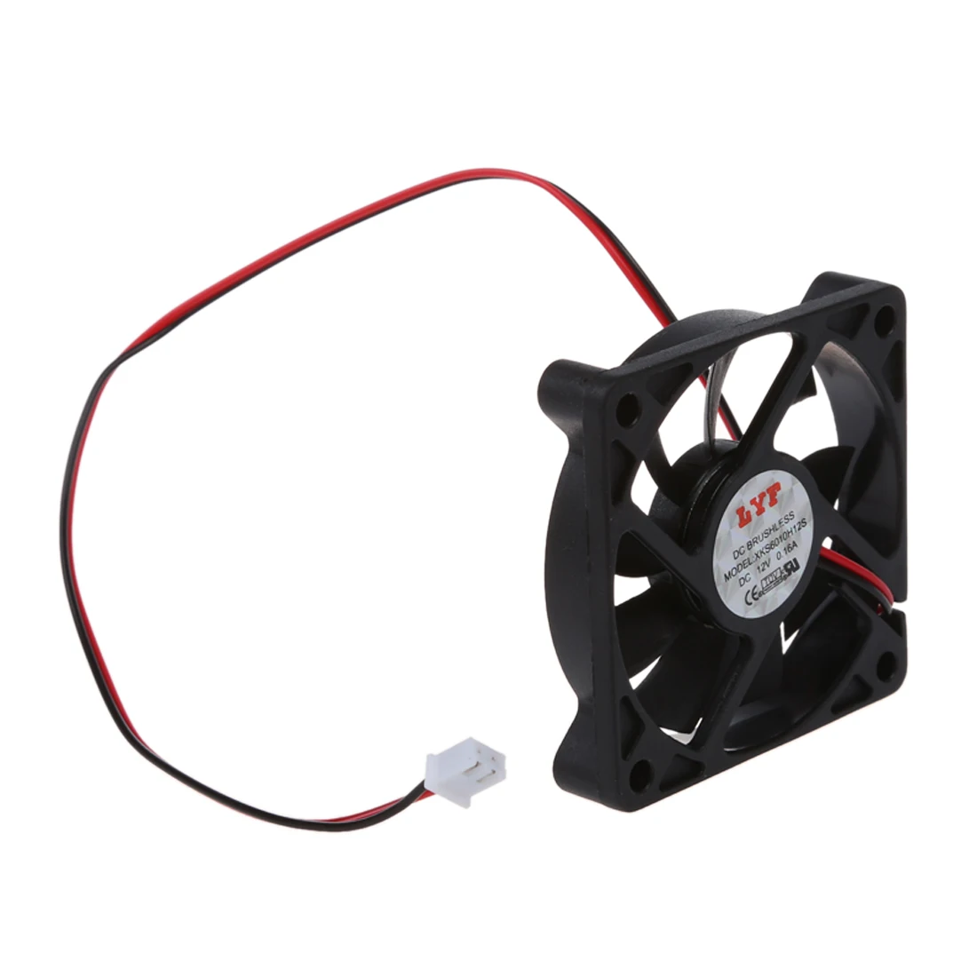 Настольный ПК чехол DC 12V 0.16A 60mm 2 Pin кулер вентилятор охлаждения