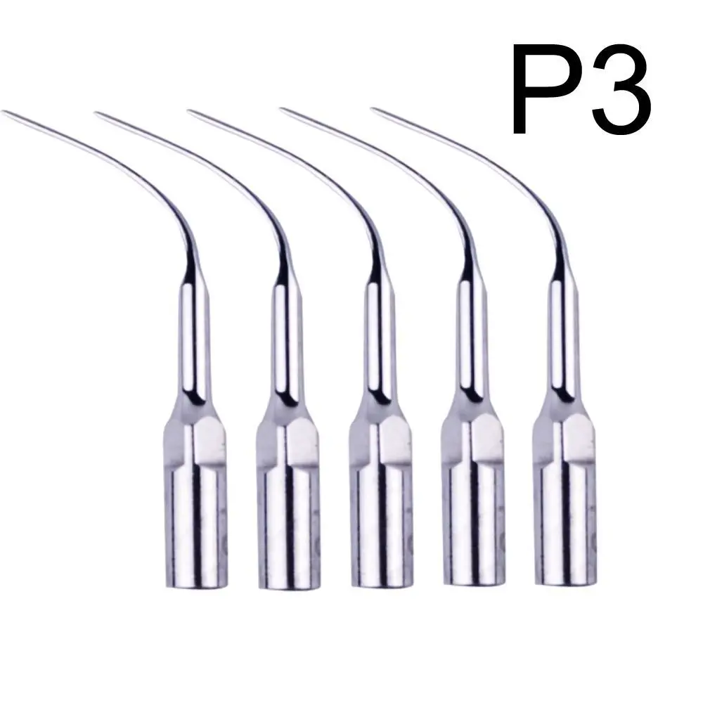 5X Dental Perio Scaling Tips P3 for EMS Woodpecker Piezo Scaler Handpiece SALE