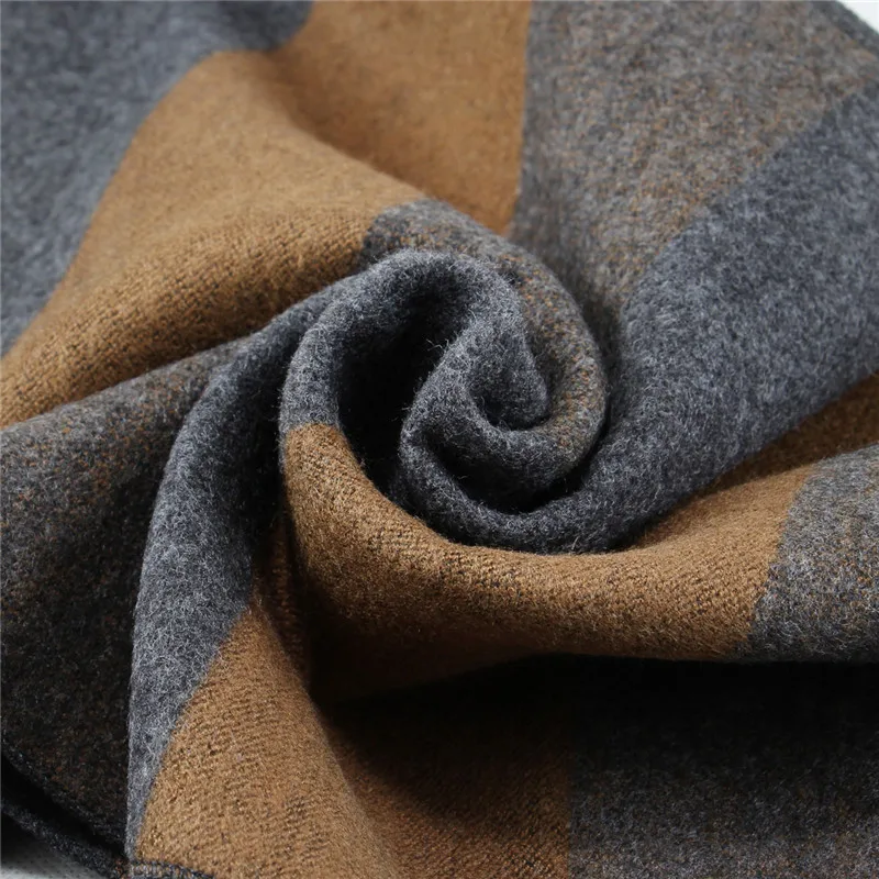 Newest fashion design casual scarves winter Men\'s cashmere Scarf luxury Brand High Quality Warm Neckercheif Modal Scarves men