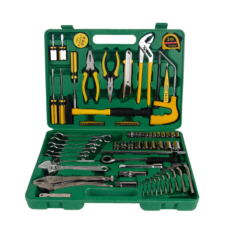 

83 Pcs Maintenance Kit Family Combination Tool Sets Home Maintenance Kit Combined Tool Socket Wrenches Knife Sleeve