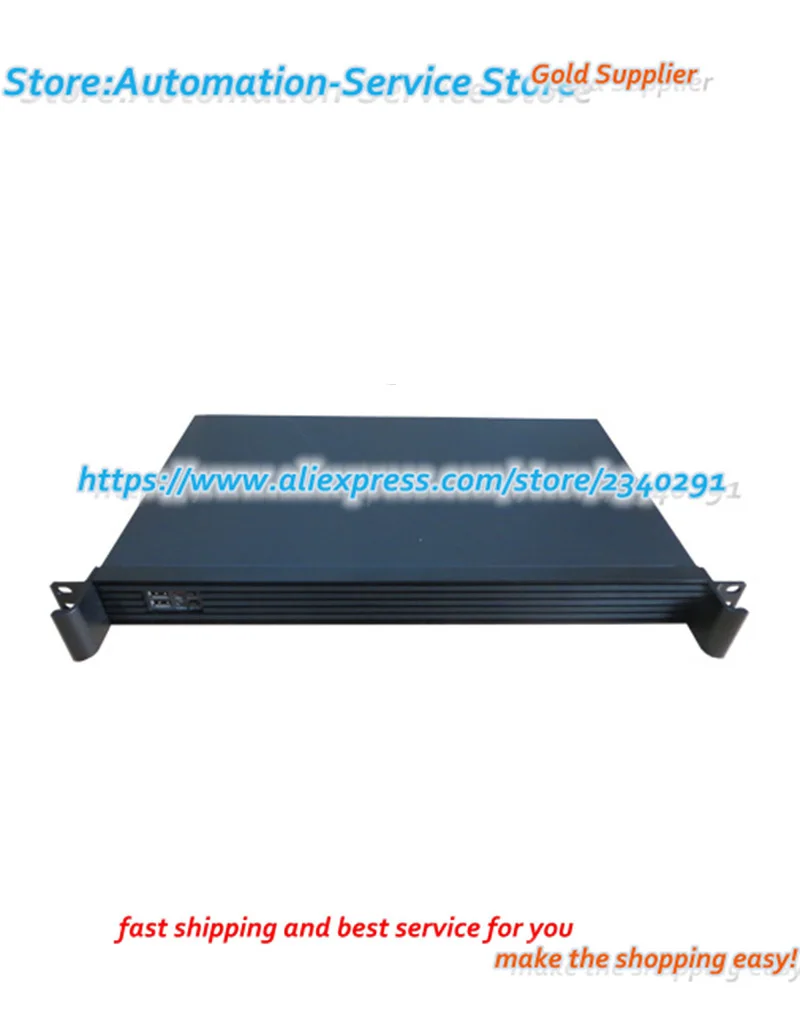 1U250L Short Crate Routers Soft Routing Firewall Industrial /POS Industrial Chassis ITX Chassis