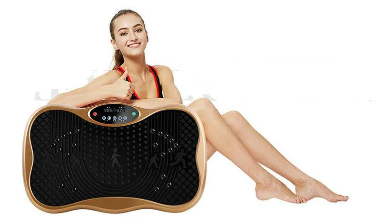 Power Fit Vibration Plate Machine, Exercise Vibration Plate, Crazy Fit Massage Vibration Plate Body Massager