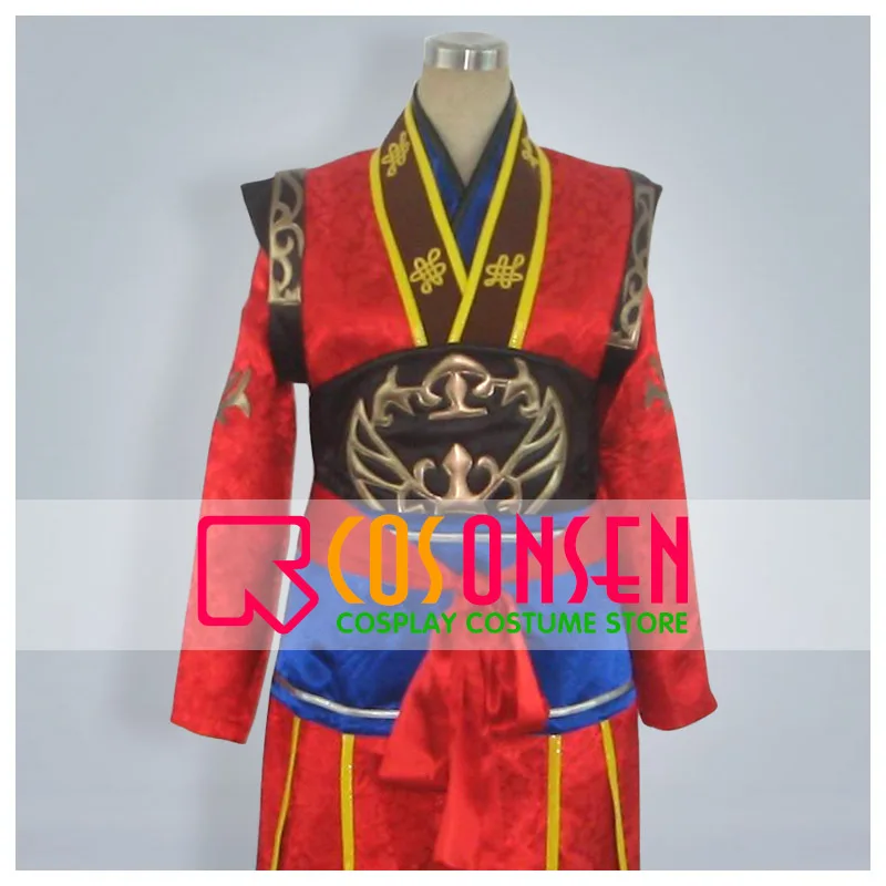 

COSPLAYONSEN Dynasty Warriors Ling Tong Ryou Tou Cosplay Costume Any Size