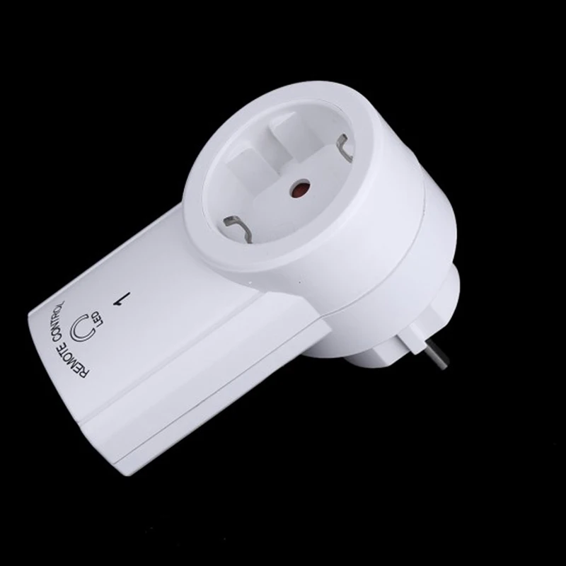 EU Cắm Wireless Điều Khiển Từ Xa Ổ Cắm Điện Chuyển Đổi Ánh Sáng Cắm Outlet ổ Cắm Cắm Điện Nhà Điều Khiển Từ Xa Switcher Outlet