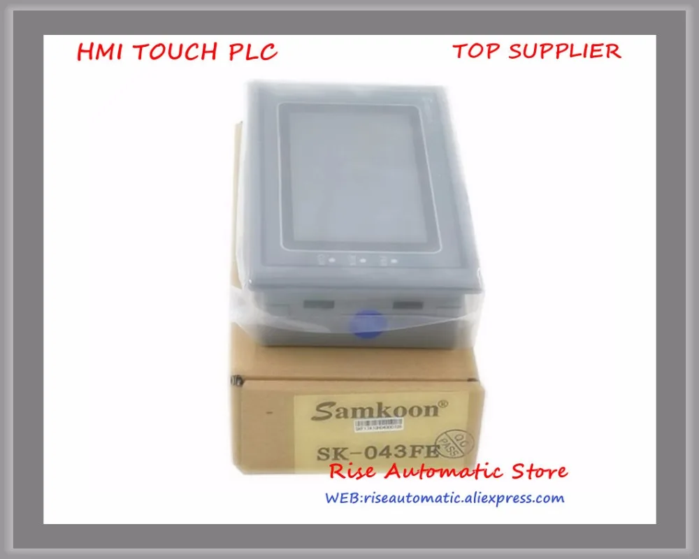 

New 4.3 Inch Touch Screen HMI TP PLC RS232+RS485+USB +Touch Panel SK-043AE/B Update To SK-043HE SK-043AE Update To SK-043FE