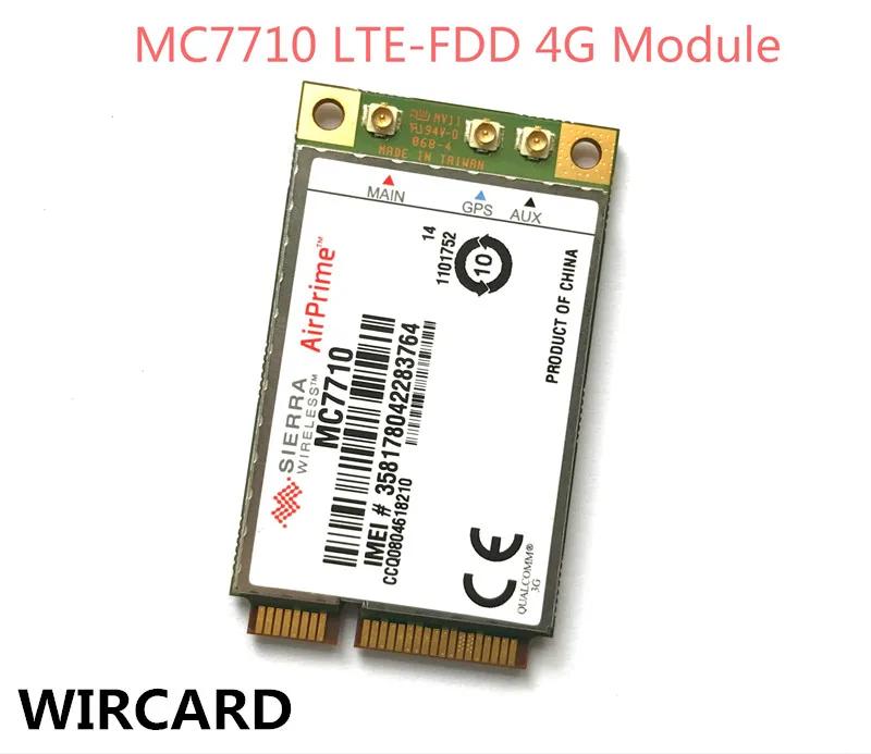 unlocked Sierra wireless MC7710 4G Original FDD LTE Support GPS 4G Card