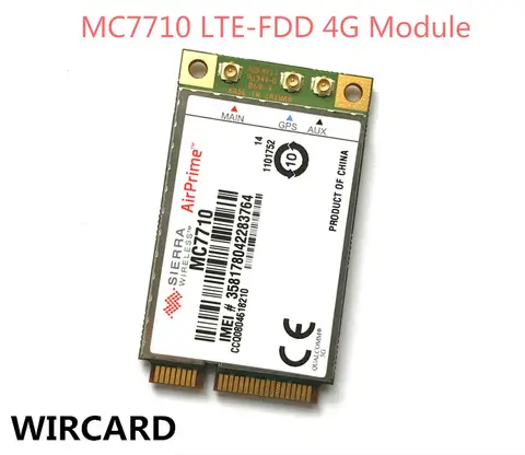 unlocked Sierra wireless MC7710 4G Original FDD LTE Support GPS 4G Card