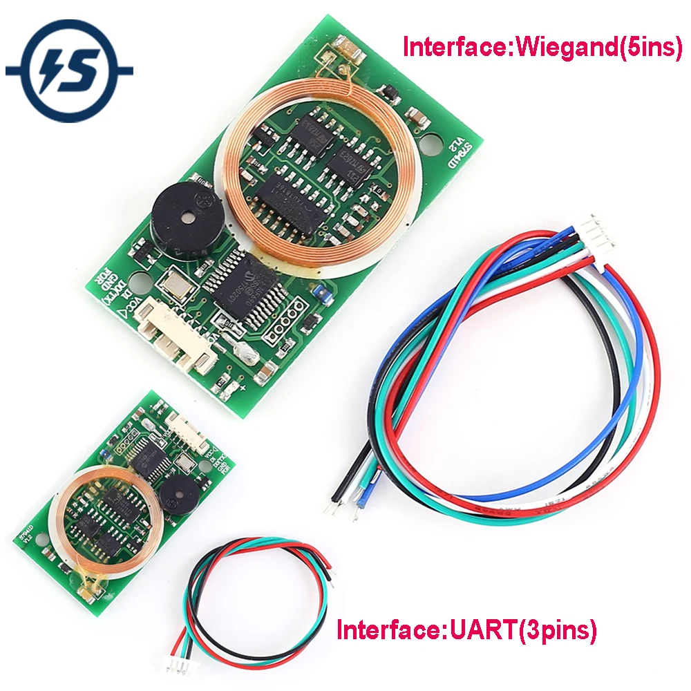 5V 13.56MHz 125KHz ISO14443A Dual Frequency Wiegand Reader RFID Wireless Module for IC/IDCard