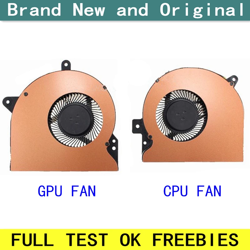 New laptop CPU cooling fan Cooler Notebook PC Fit for ASUS ROG G752VY G752VT G752VL MF75090V1-C520-S9A MF75090V1-C510-S9A GPU