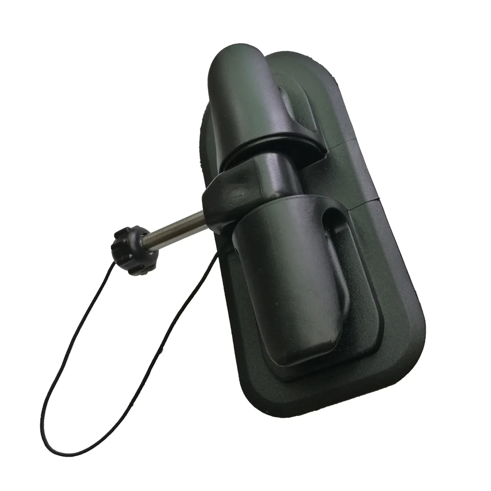 Toppa Di Ancoraggio Per Barche Gonfiabili E Kayak – Piastra Antiscivolo In PVC/ABS Con Scanalatura Per Cime – Dimensioni 14x9,3x6,4 Cm - 3