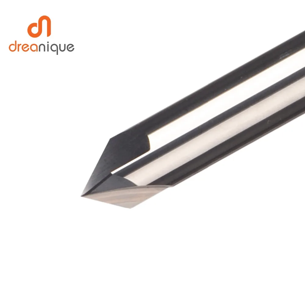 Foret d\'évier à seau en carbure CNC, fraise en bout d\'ébavurage, cuivre en aluminium, chanfrein, 60 degrés, 90 degrés, 120 degrés