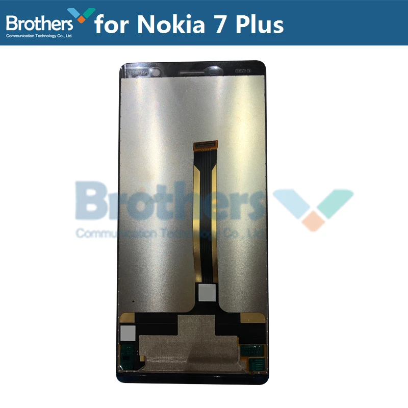 For Nokia 7 Plus LCD Display Touch Screen Digitizer for Nokia 7Plus LCD Assembly LCD Screen Phone Replacement Test Working Top