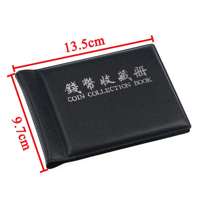 10 Trang 60 Túi Album Cho Đồng Tiền Bộ Sưu Tập Sách Trang Trí Nhà Cửa Album Ảnh PVC Đồng Xu Album Giữ Bộ Sưu Tập Sách