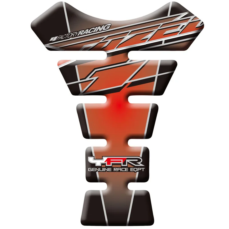 Nieuwe 3D Motorcycle Tank Pad Protector Decal Sticker Case Tankp Stickers Fishbone Beschermende Decals Voor Yamaha Fazer 600 1000 Fzs