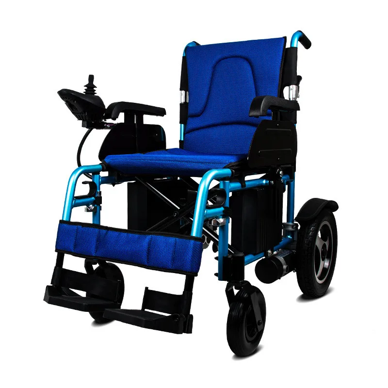 

Best Quality Normally Price Aluminum Powered Electric Folding Wheelchair Wth Joystick Controller For Disabled People