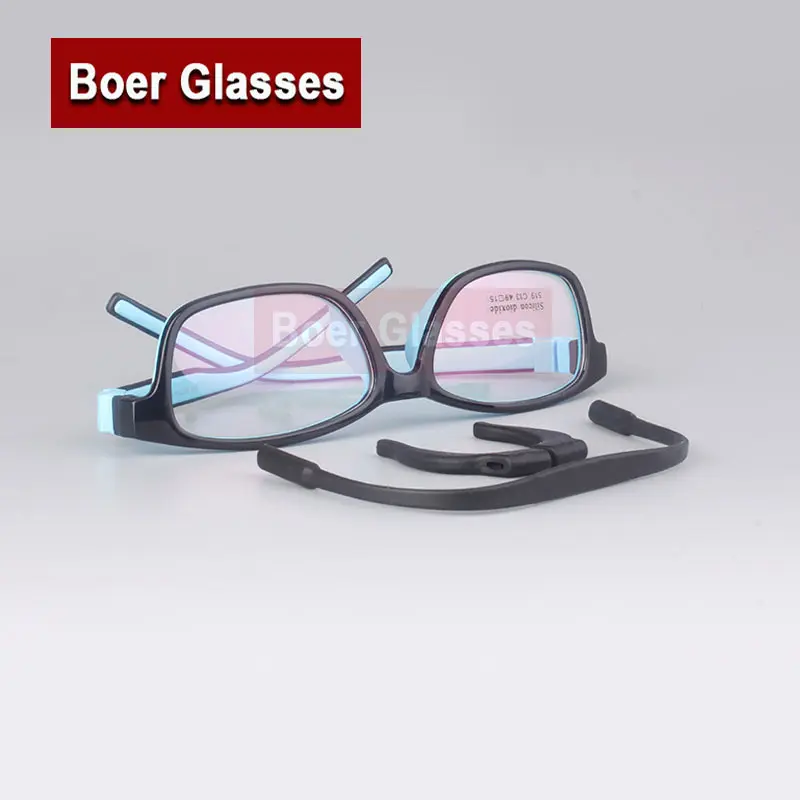

New Kids Silica gel No screws Eyeglasses frame RX Eyewear Children Comfortable safe Full Rim Glasses Prescription Spectacle 519