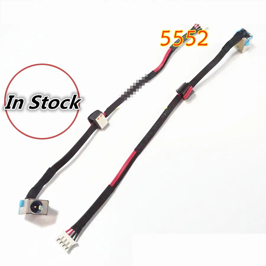 Novo laptop dc power jack cabo de carregamento soquete conector porta fio cabo para acer aspire 5570 7750 5741 5742 5736 5551 5552