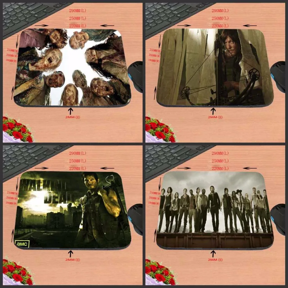 

Mairuige New Arrivals Wholesale The Walking Dead Class Poster Cute New Optal Mouse Soft Comfort Mouse Pad Mat Me Pad