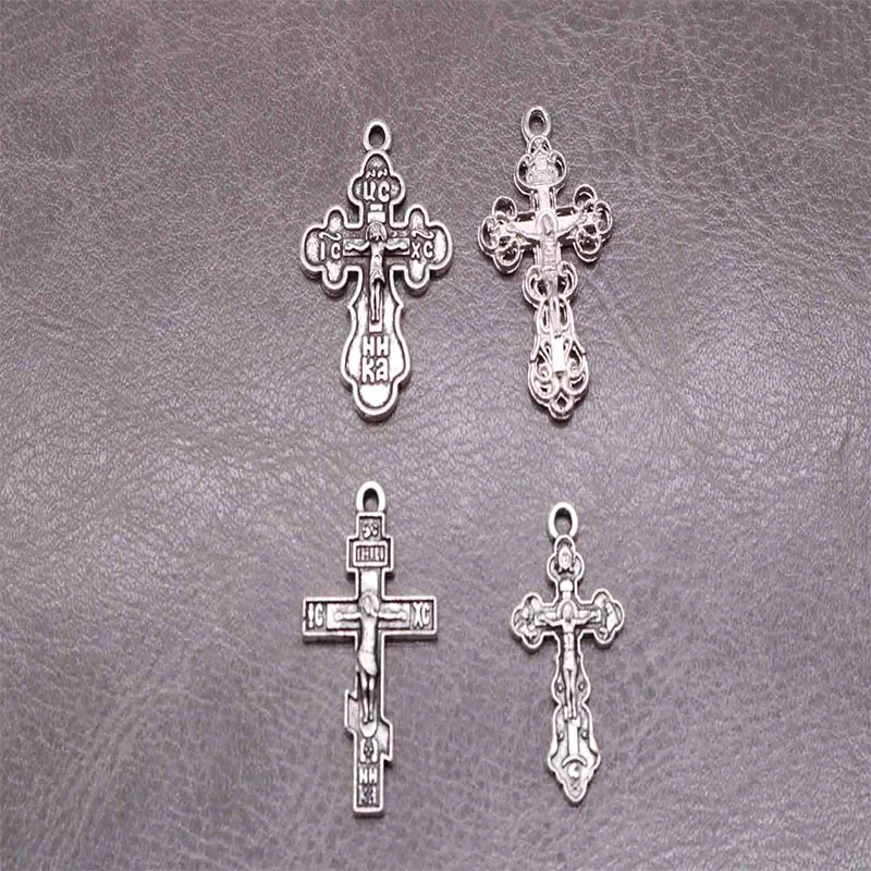 Religious Orthodox Church Jesus Cross, Orthodox Jesus Cross Pendant, 10 pieces of Orthodox Church Rosary Bracelet Accessories