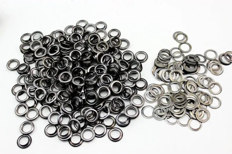 

1000set 12MM Black Nickel COPPER eyelets buttons clothes accessory handbag findings