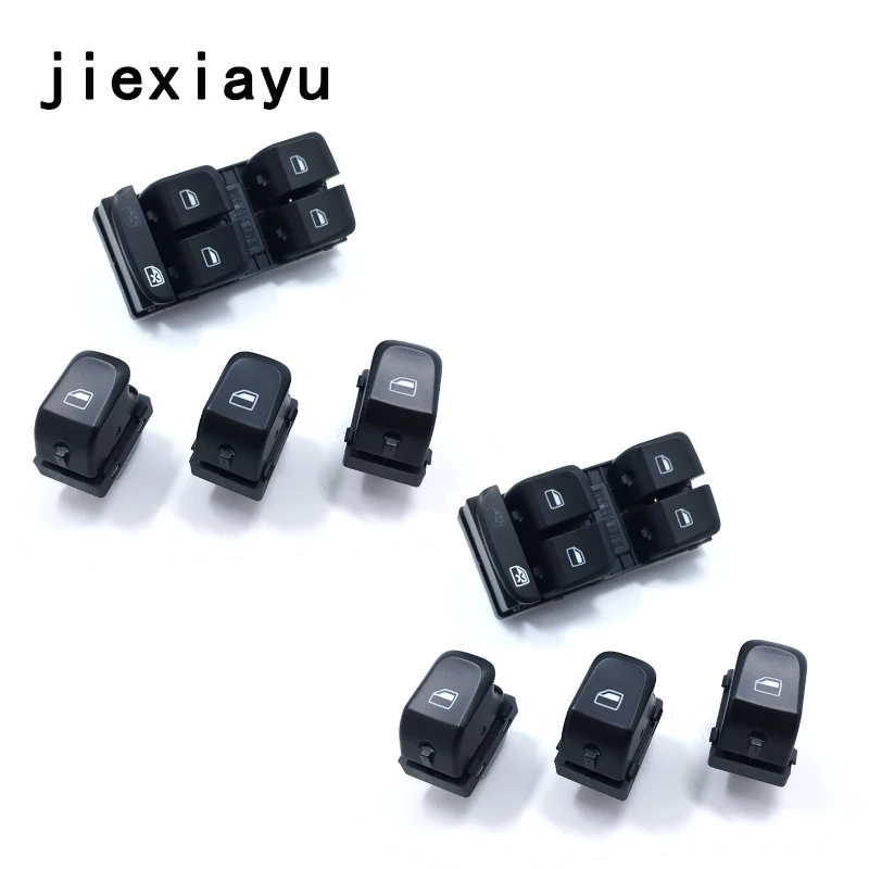 2Set Window Lifter Switch For Q5 S4 S5 A4 A5 8K0 959 851 D 8K0 959 855 A 8K0959851D 8K0959855A 2007-2012