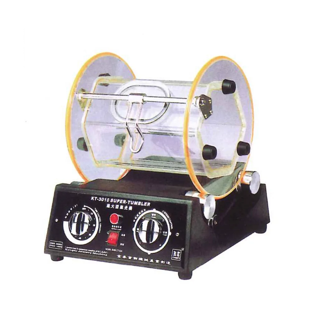 12kg Capacity KT3010 Super Rotary Tumbler Surface Polisher Jewelry Polishing Finishing 110V-220V