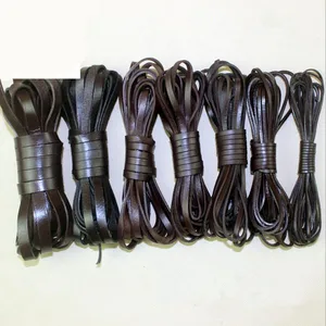 2 m echte Lederschnur, 2 3 4 5 6 8 10 12 20 mm, DIY -Armband Schwarzer Lederseildraht, Schmuckhersteller 12 Hauptverkaufsarm 12 Saiten - №9