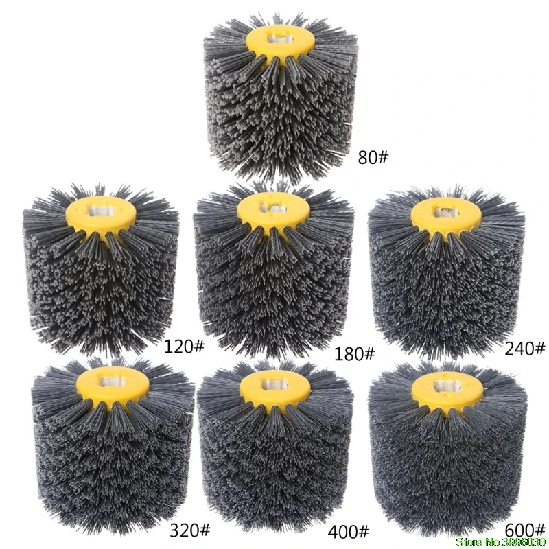 

Deburring Abrasive Wire Drawing Round Brush Head Polishing Grinding Buffer Wheel