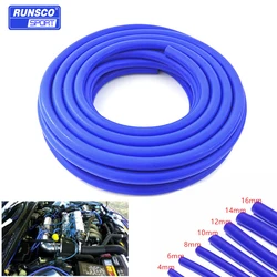 Tubo de vacío de silicona, manguera refrigerante, tubo de silicona, ID de 4mm, 6mm, 8mm, 10mm, 12mm