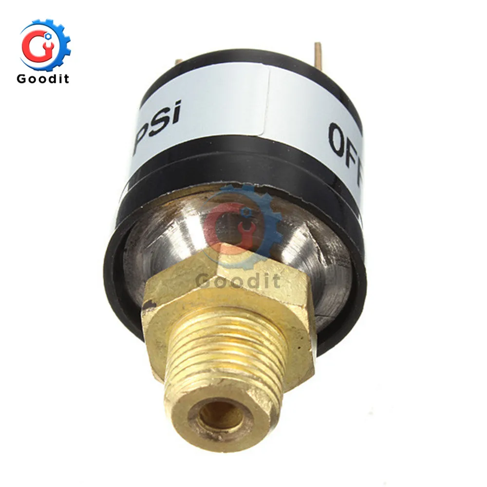 New 90 PSI -120 PSI Water pressure switch Valves Switch Air Compressor Pressure Control Switch Valve Heavy Duty