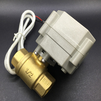 TFM15-B2-C Singal 0-5V 0-10V or 4-20mA Brass 1/2'' Proportional Valve DC9-24V 2 Way DN15 For Water Modulating Control